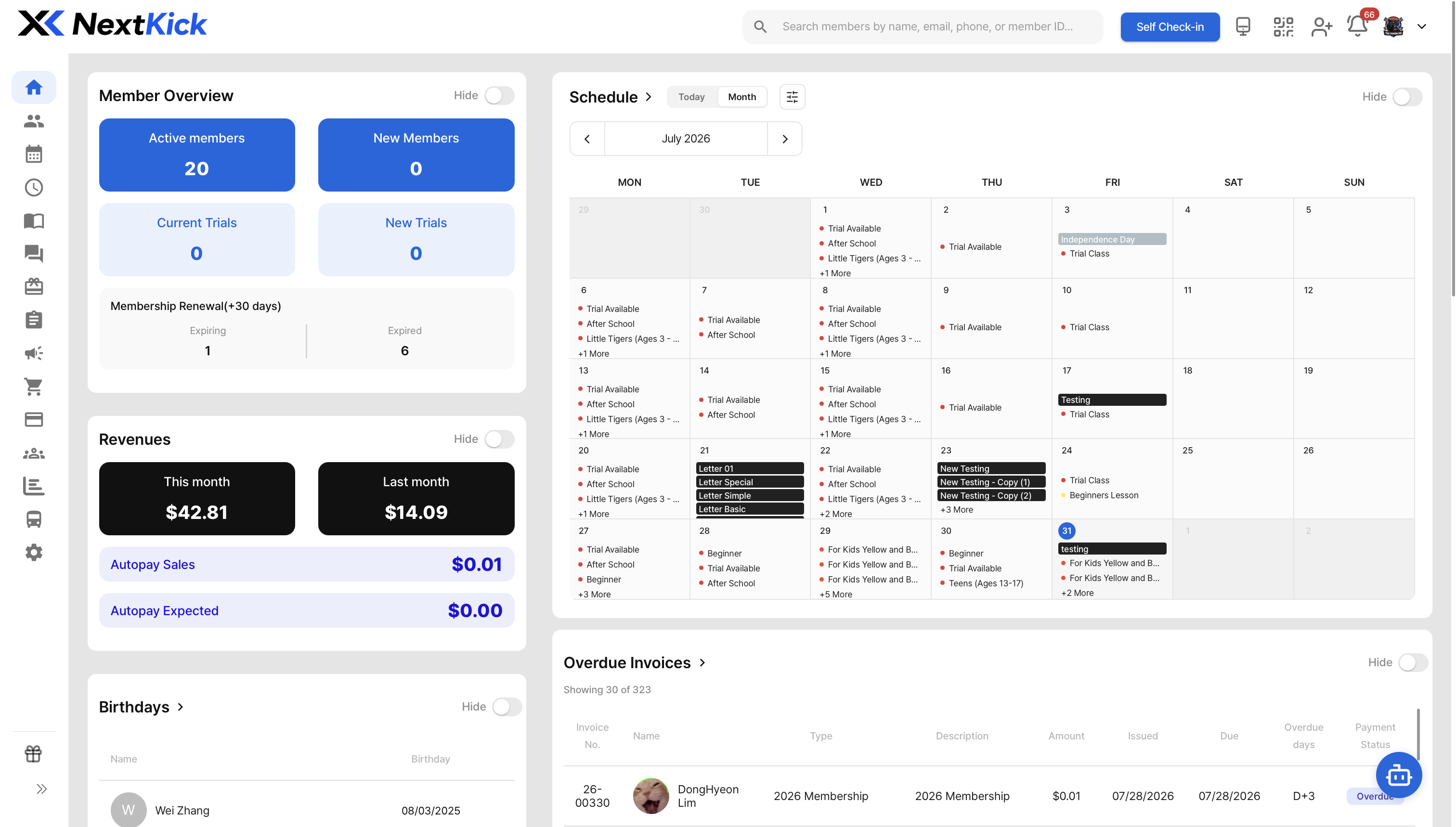 Admin Dashboard