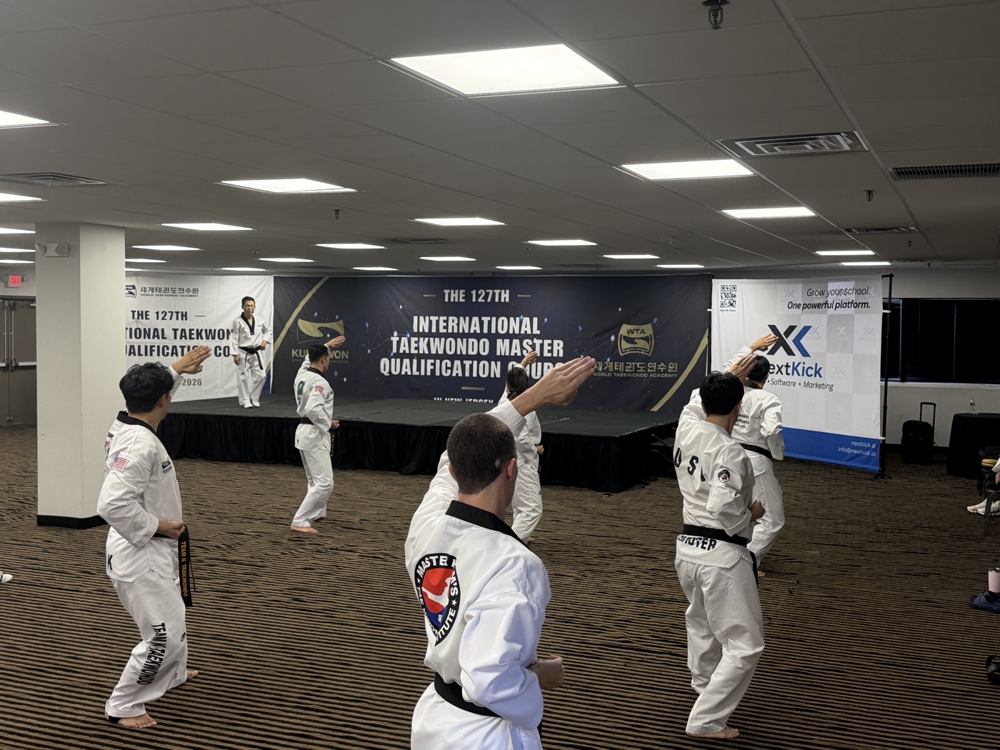 127th International Taekwondo Master Qualification Course attendee photo 7