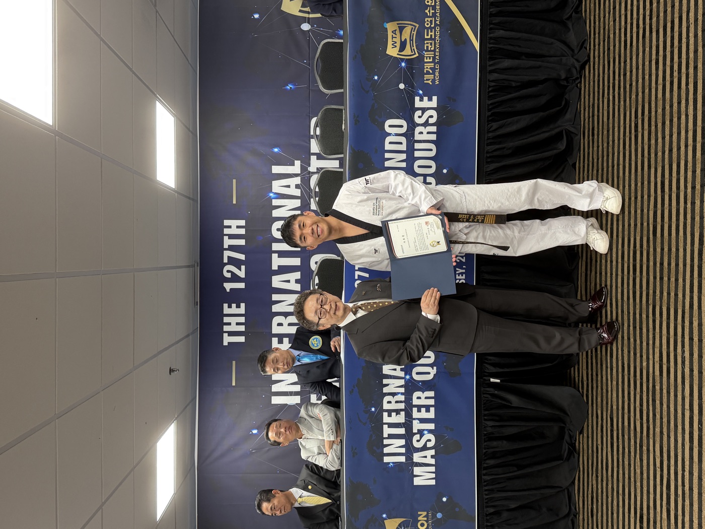 127th International Taekwondo Master Qualification Course attendee photo 48