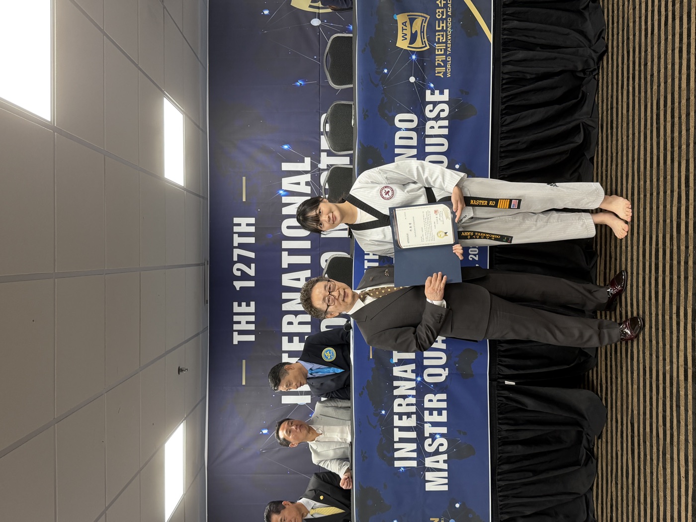 127th International Taekwondo Master Qualification Course attendee photo 77