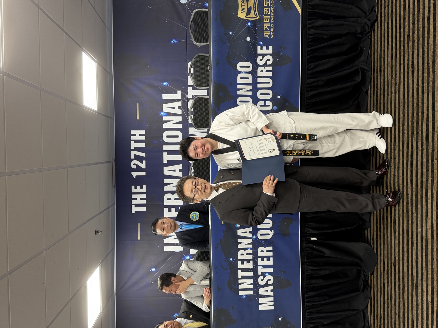 127th International Taekwondo Master Qualification Course attendee photo 100
