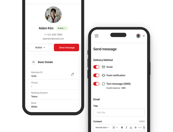 MAS9 Admin App