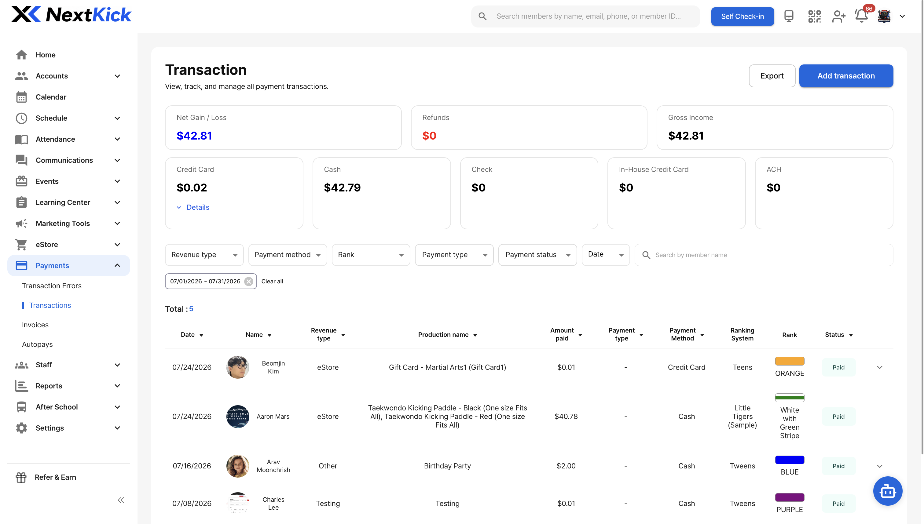 Smart Billing